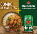 Combo - Marmitex Frango à passarinho + Heineken 350ml