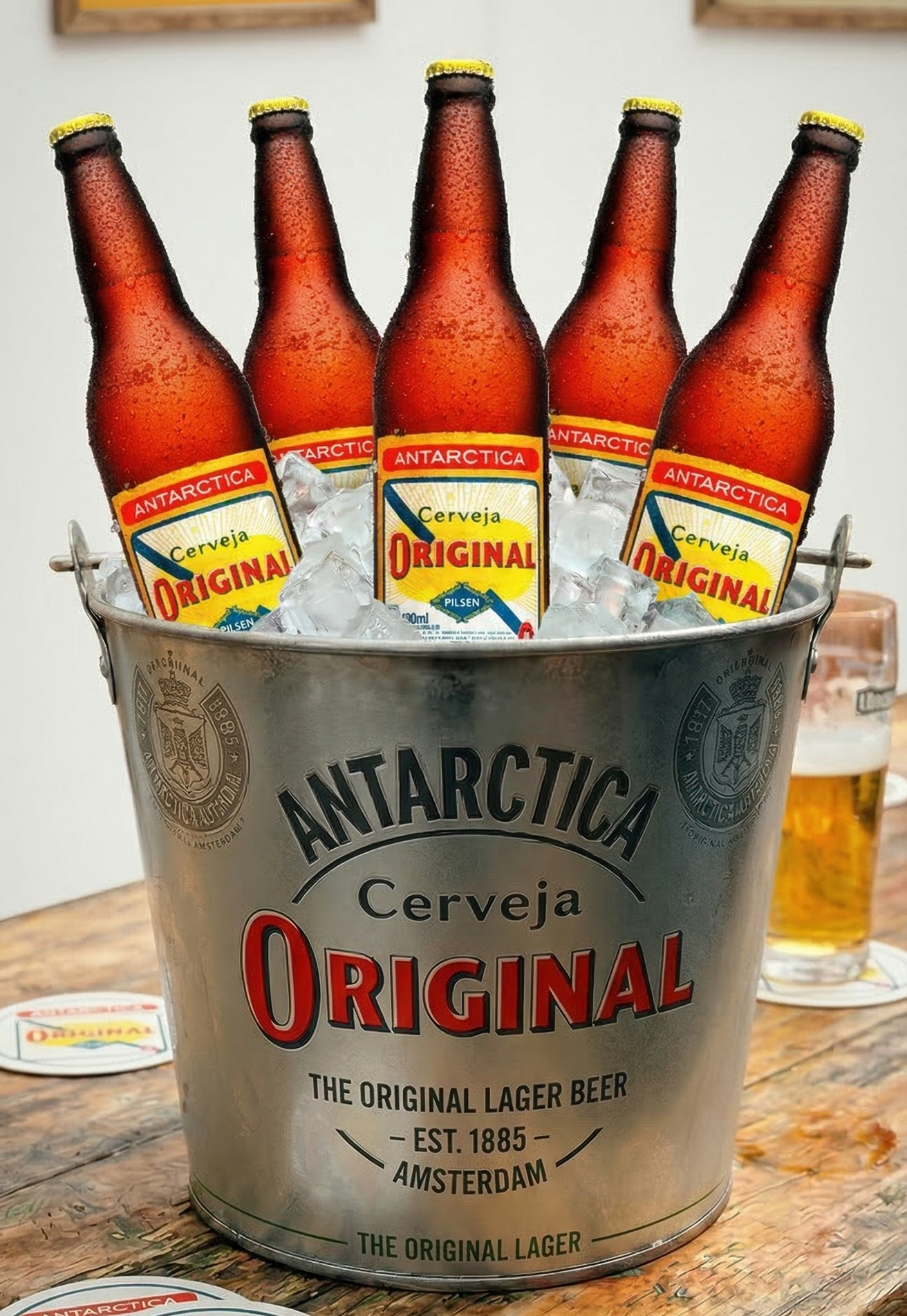 Balde com 5 Originais - Garrafa