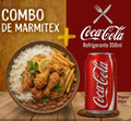 Combo - Marmitex Frango à passarinho + Coca-cola 350ml