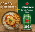 Combo - Marmitex Filé de Tilápia a parmegiana+ Heineken 350ml